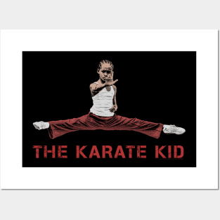 split karate kid Posters and Art